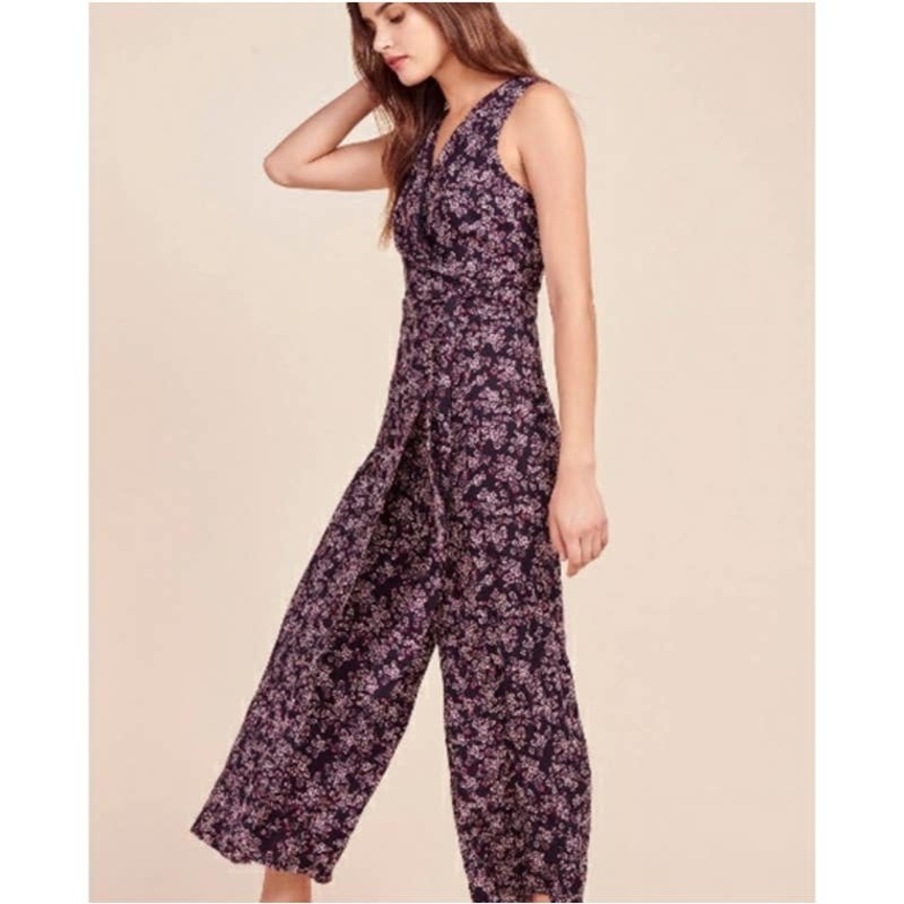 Jack BB Dakota Jumpsuit Wrap front Key hole Sz 4